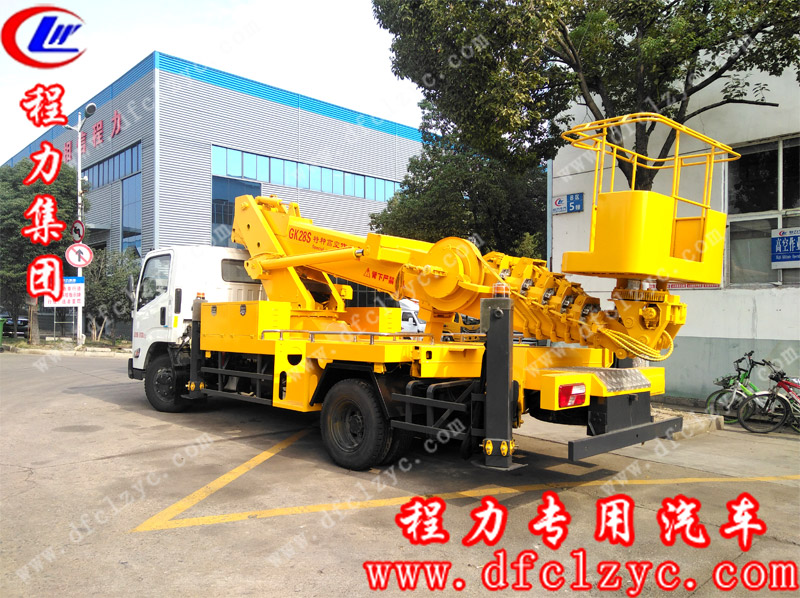 湖北程力集團(tuán)江鈴凱銳20米直臂高空作業(yè)車(chē)